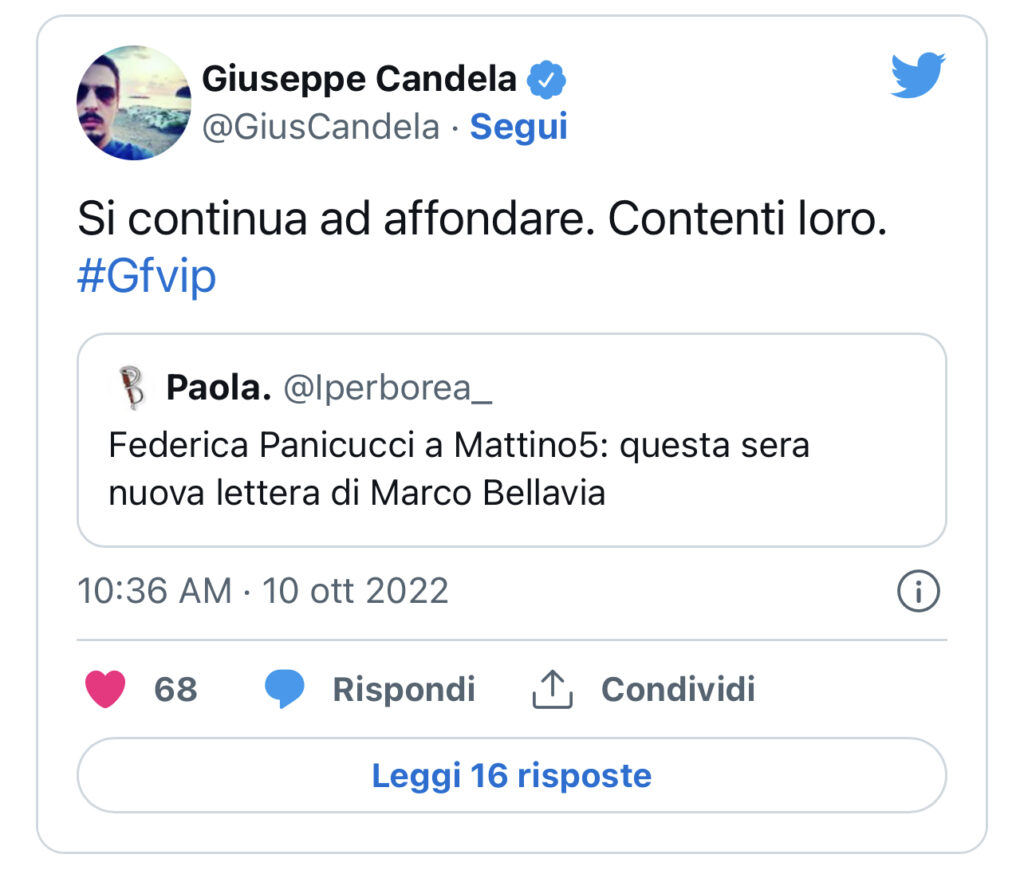 GFVIP, Marco Bellavia torna in diretta 3