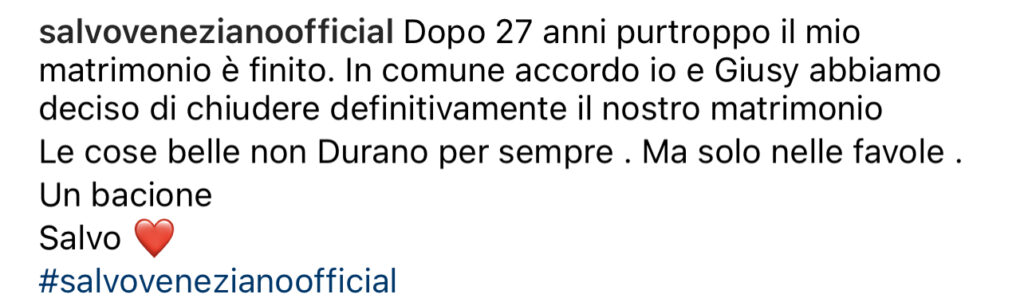 GFVIP, un ex vippone ha lasciato sua moglie dopo 27 anni di matrimonio 3