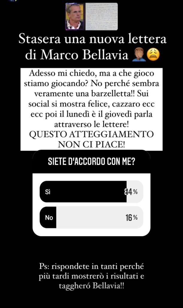 GFVIP, Marco Bellavia torna in diretta 4