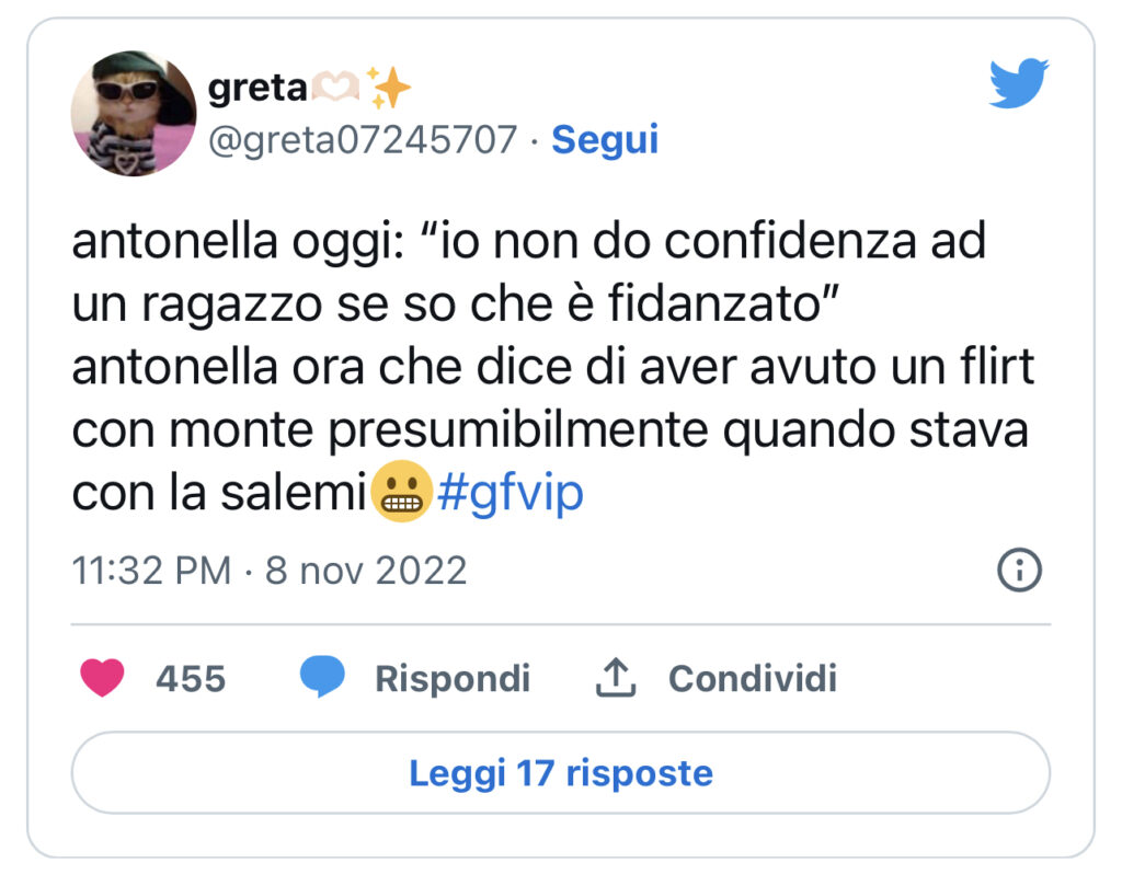 GFVIP, Antonella rivela di aver avuto una frequentazione con un ex gieffino 4