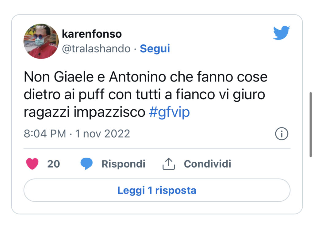 GFVIP, Antonino e Gialee si nascondono dalle telecamere 2