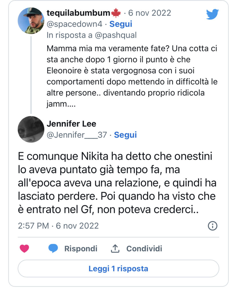 GFVIP, Nikita lascia il suo fidanzato e si dice interessata ad un vippone 3