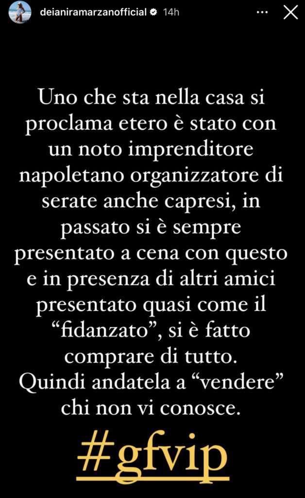 GFVIP, un concorrente che si dichiara etero avrebbe avuto una storia con un uomo 2