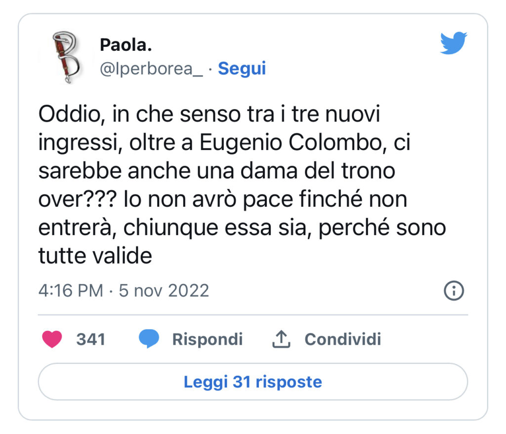 GFVIP, nella casa entreranno due personaggi di Uomini e donne 3