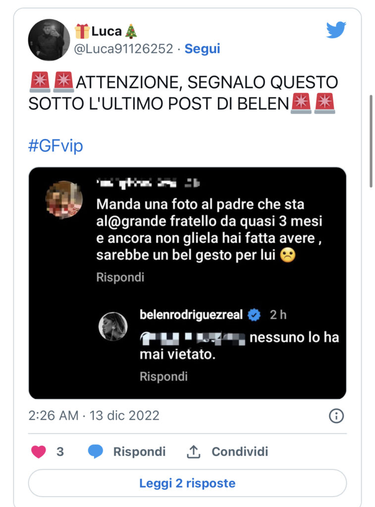 GFVIP, Antonino non riceve gli auguri dalla piccola Luna Mari, scoppia la polemica 2