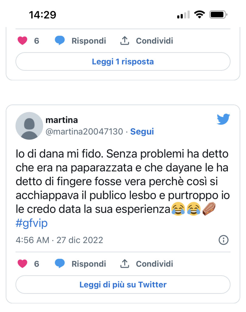 GFVIP, Dana fa delle rivelazioni shock su Dayane 3