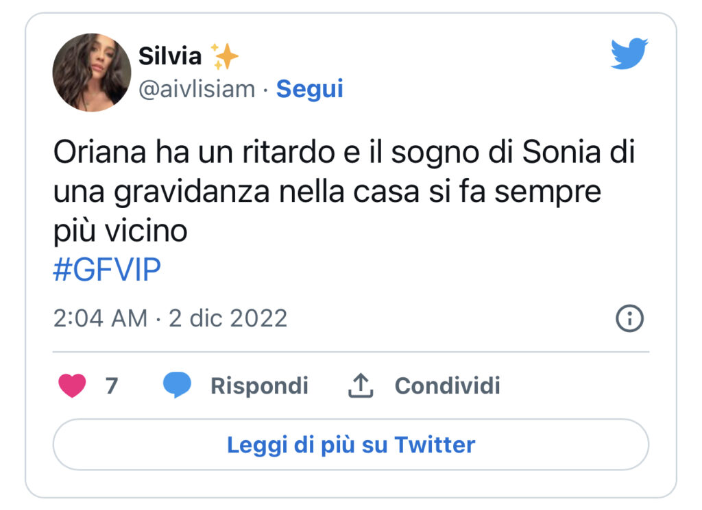 GFVIP, una vippona ha un ritardo 2