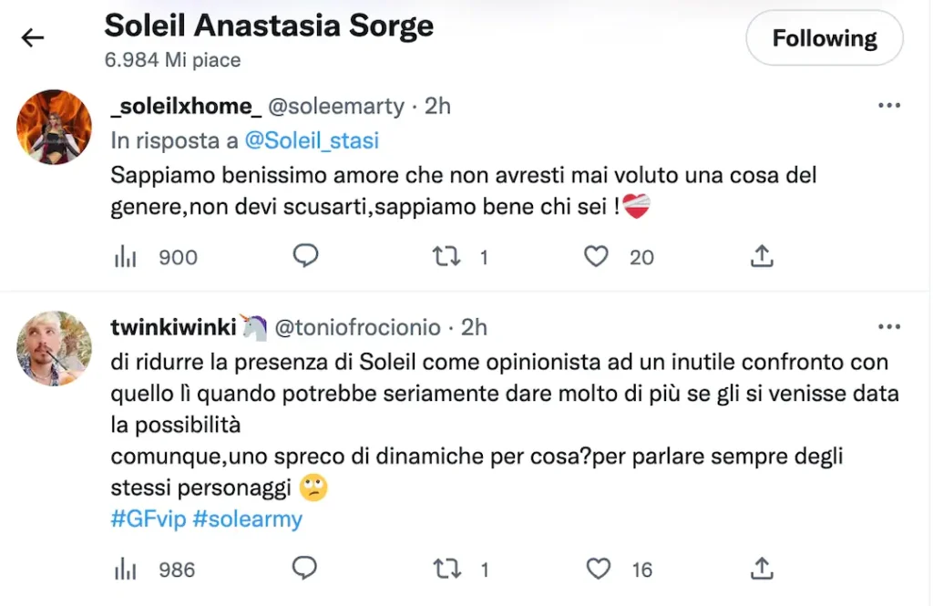 GFVIP, Soleil contro il confronto con Luca? La giovane chiede scusa 4