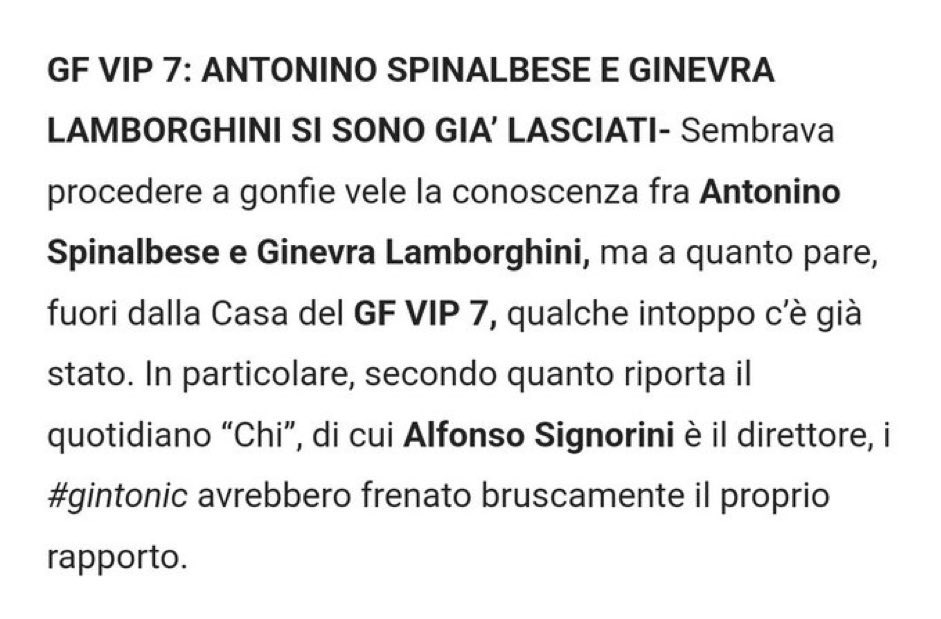 GFVIP, Antonino e Ginevra si sono già lasciati 2