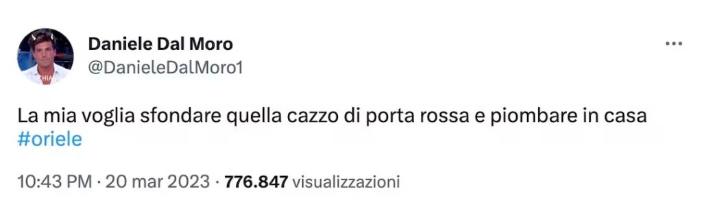 GFVIP, Daniele replica alle parole di Alfonso 3