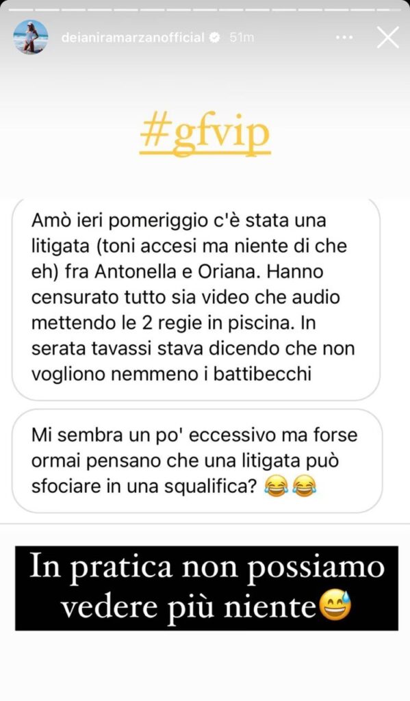 GFVIP, lite tra Oriana e Antonella 2