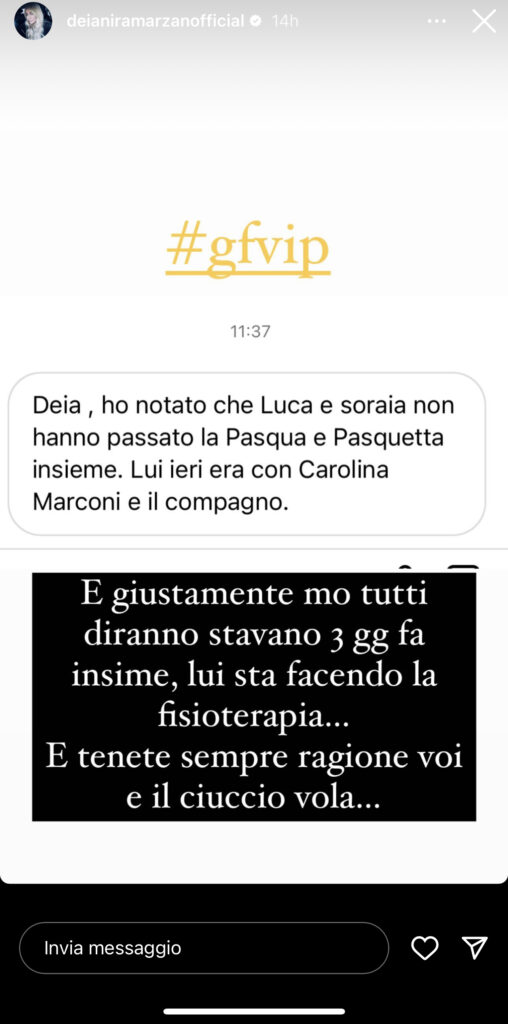 GFVIP, Luca e Soraya in crisi 2