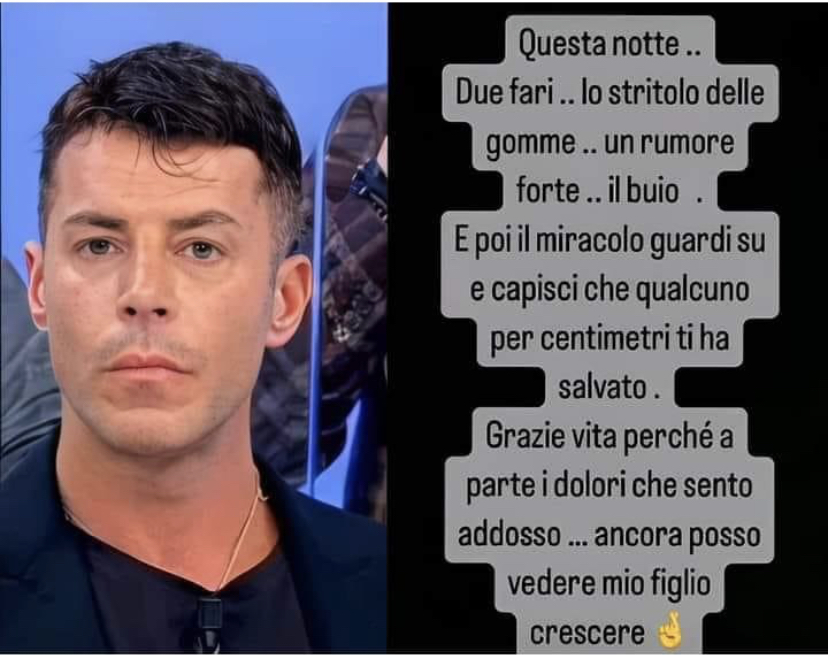 Uomini e donne, grave incidente per un ex cavaliere 2