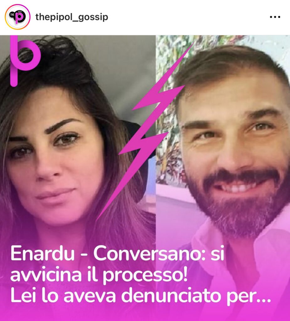 Serena Enardu e Giovanni Conversano, si avvicina il processo 2