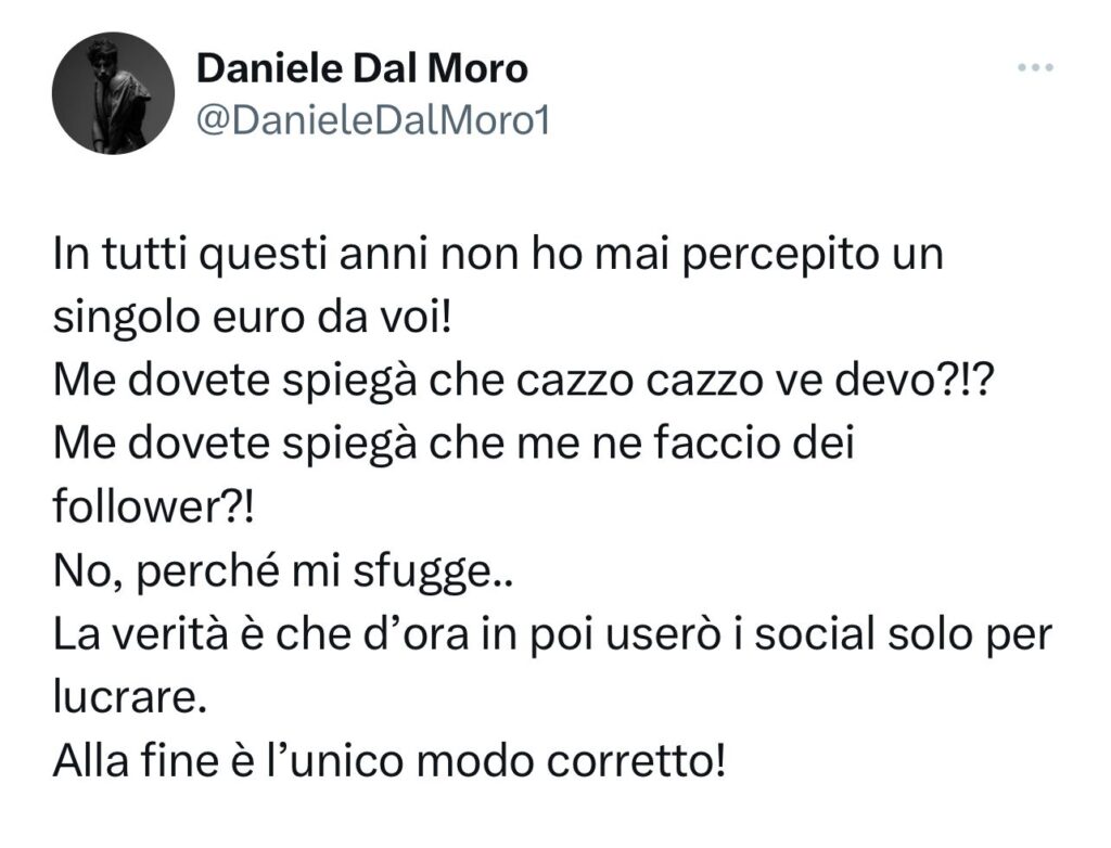 GFVIP, Daniele furioso con gli Oriele 4