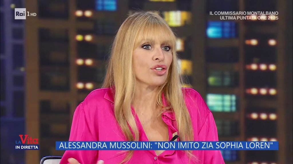 Alessandra Mussolini aggredita 1