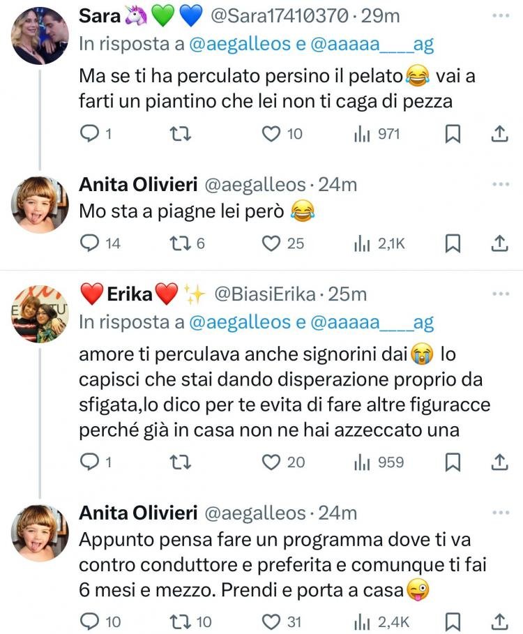 Grande Fratello, Anita contro Beatrice e Giuseppe 3