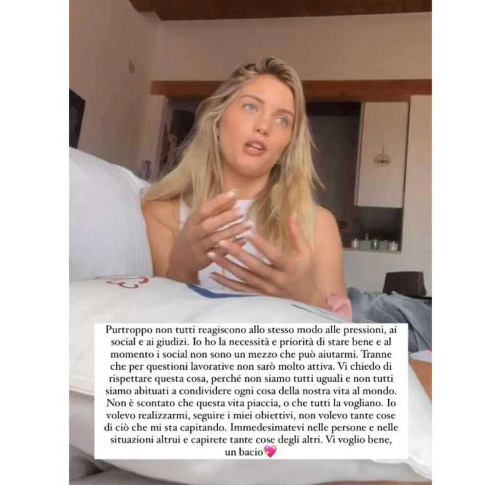 GF, Anita sparisce dai social e spiega i motivi 2