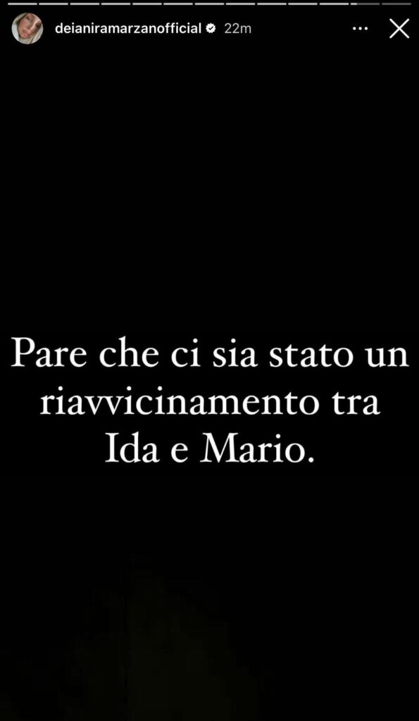 Uomini e donne, avvicinamento tra Mario e Ida 3