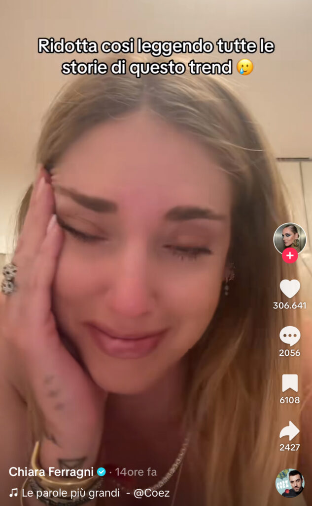 Chiara Ferragni in lacrime, le immagini che hanno commosso i fan 2