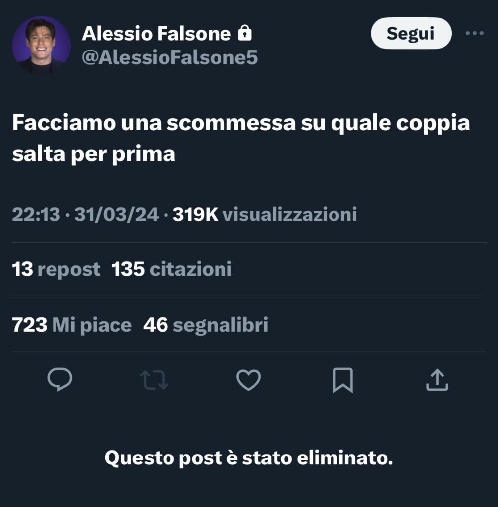 Grande Fratello, quando Alessio scriveva:”Scommettiamo chi scoppia per prima?” 2