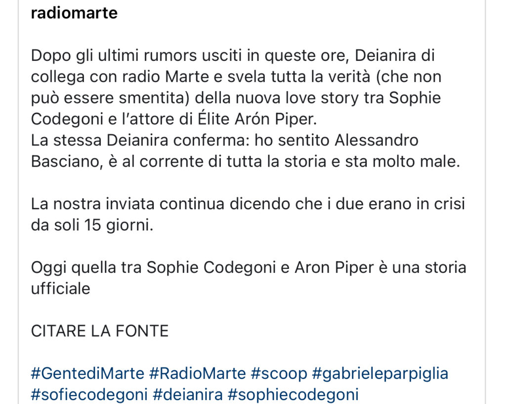 Sophie beccata con un attore di Élite, la reazione di Alessandro 2