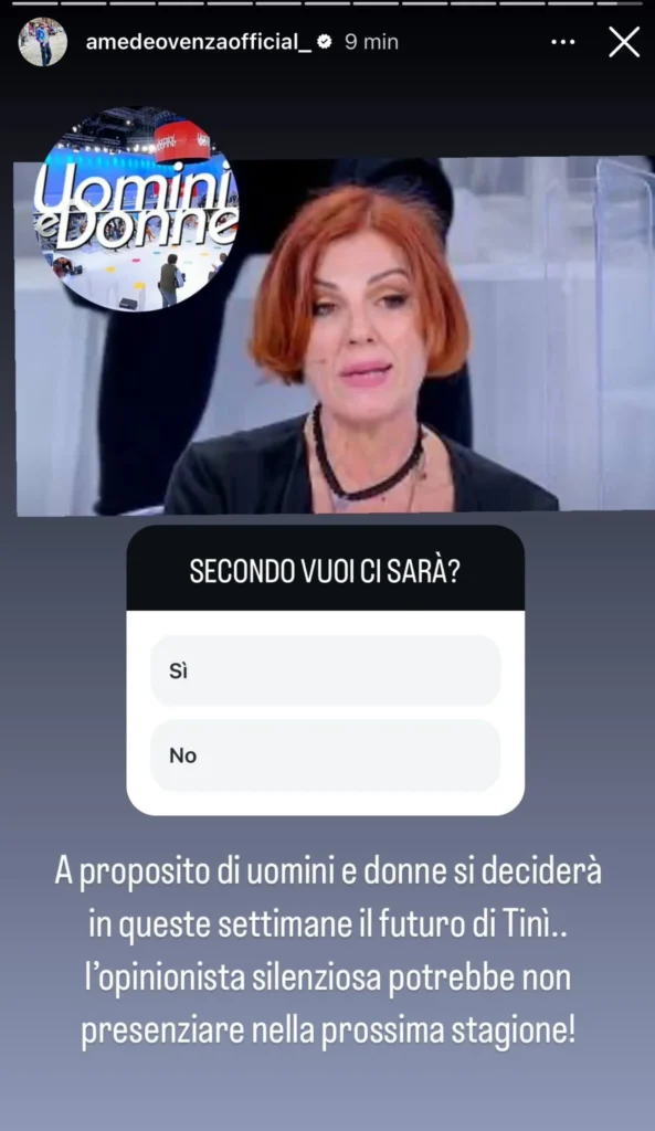 Uomini e donne, Tini lascia il programma? L’indiscrezione 2