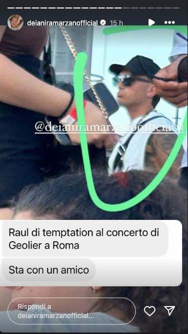 Temptation Island, uno dei fidanzati avvistati da solo al concerto di Geolier 2