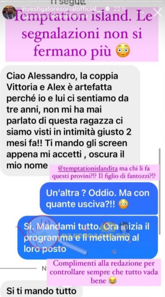 Temptation Island, seconda segnalazione su una coppia 2