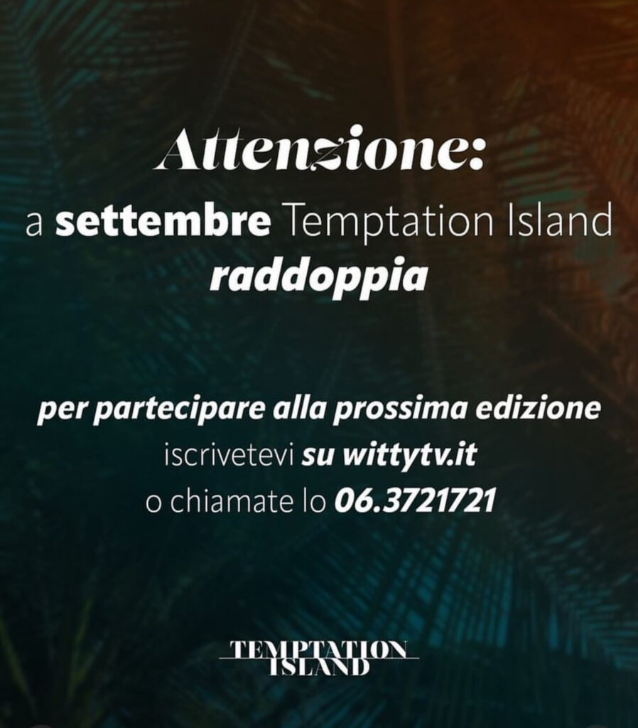 Temptation Island, ci sarà una seconda edizione a Settembre 2