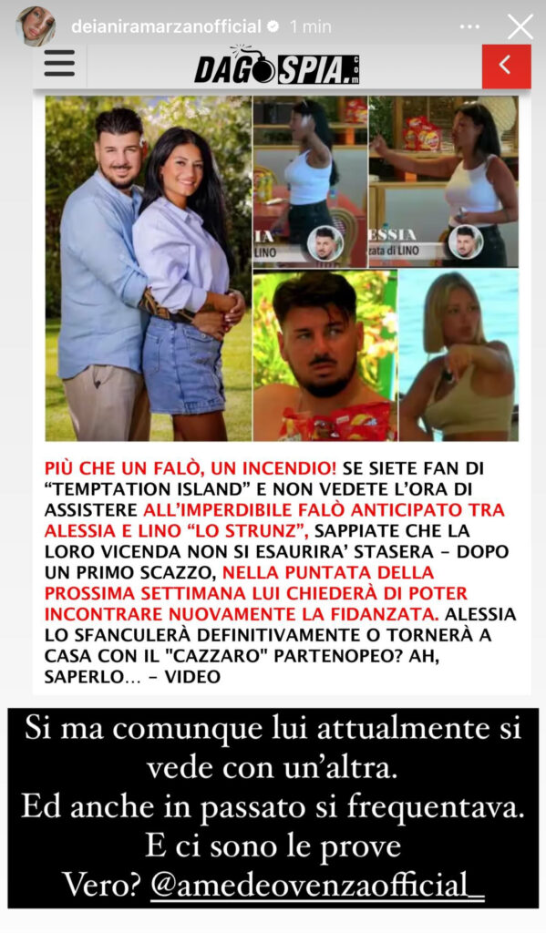 Temptation Island, Lino sta con un altra donna? 2