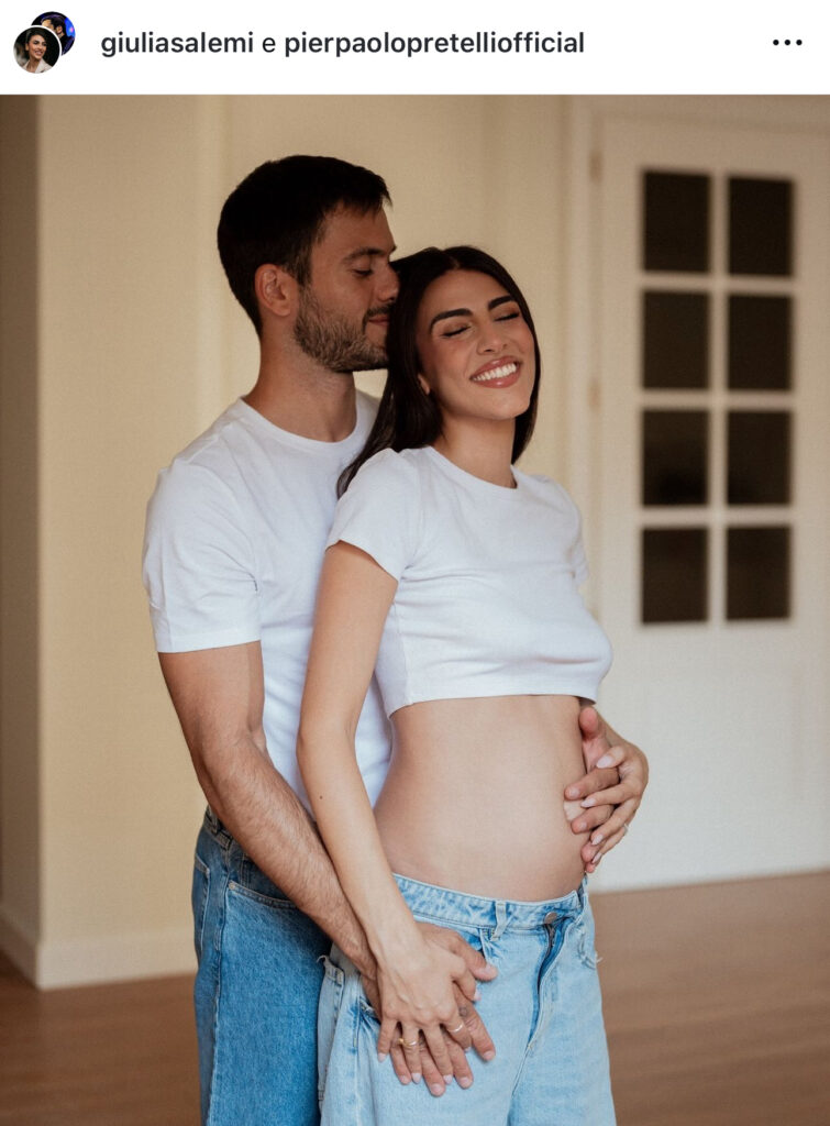 Giulia Salemi e Pierpaolo Pretelli diventeranno genitori 2