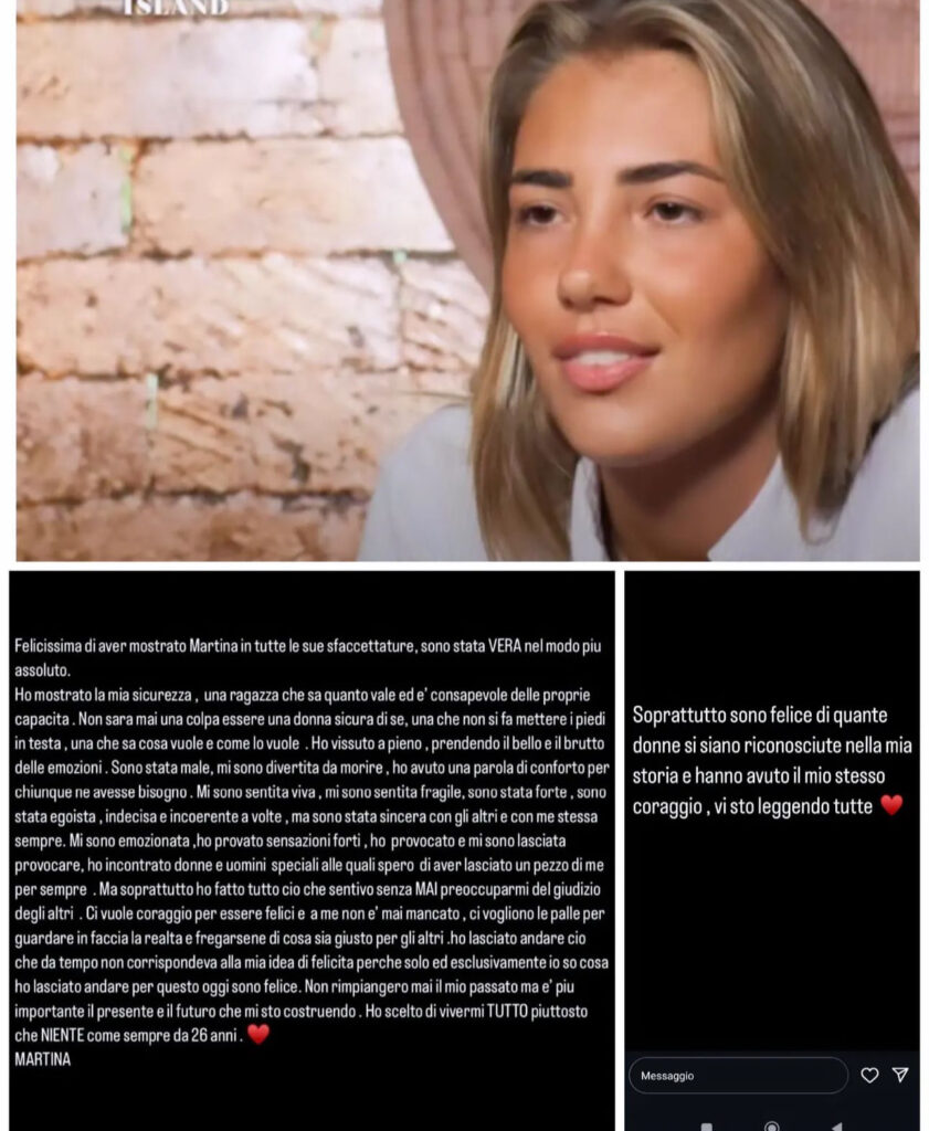 Temptation Island, le prime parole di Martina 2