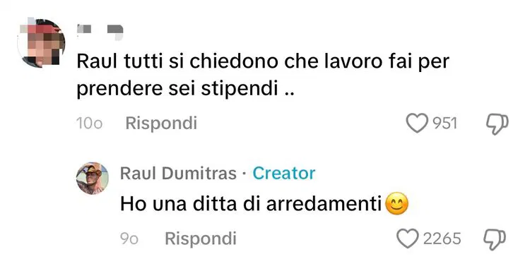 Temptation Island, Raul parla del suo lavoro e mostra le immagini 2