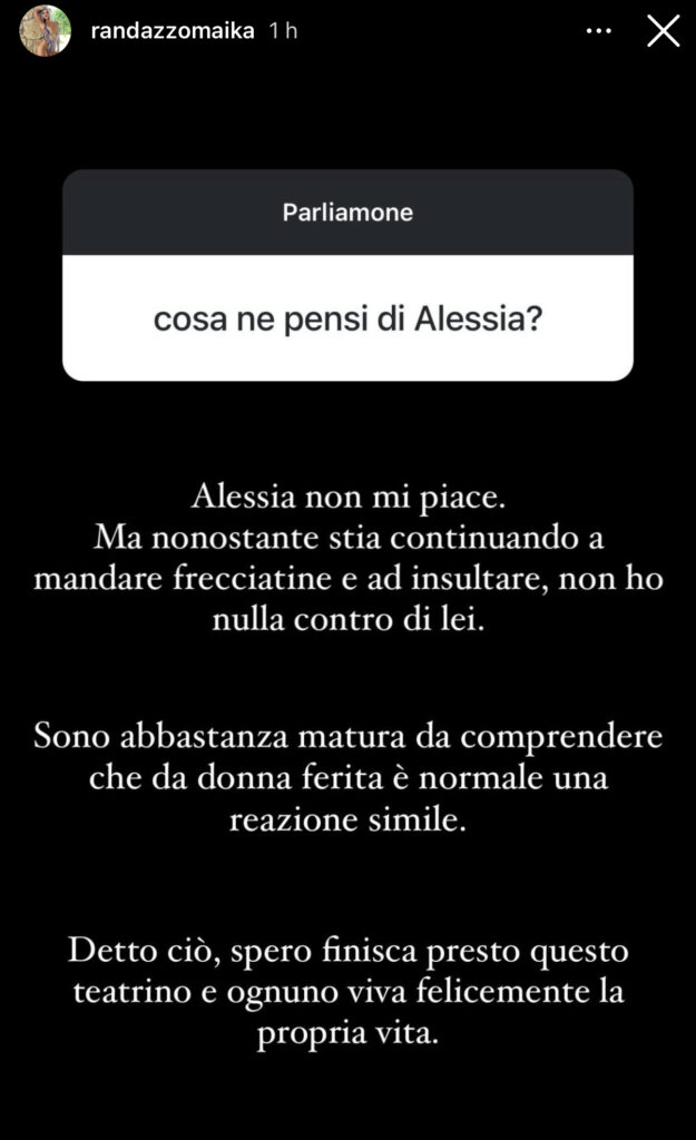 Temptation Island, Maika contro Alessia 2