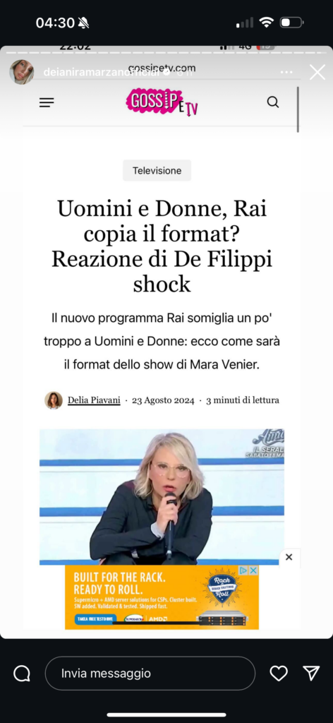 Mara Venier condurrà un programma molto simile a Uomini e donne 2