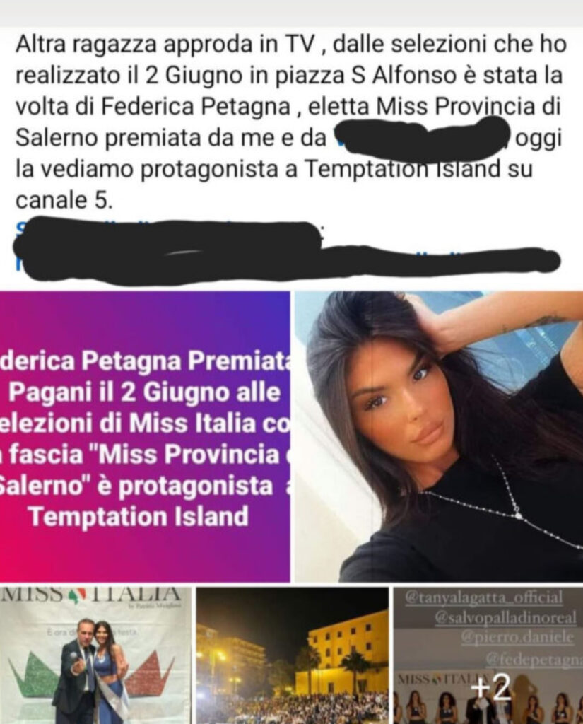 Temptation Island, Federica ha partecipato ad un concorso di bellezza 2