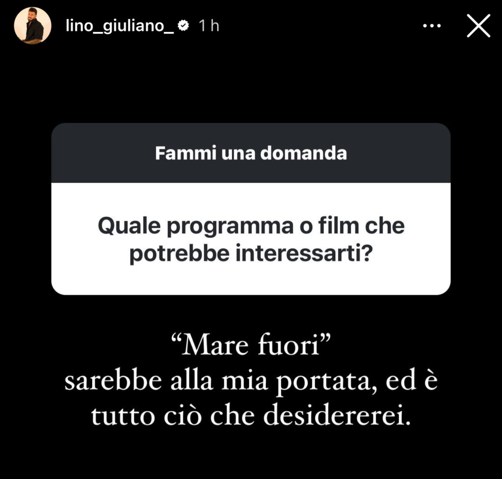 Grande Fratello, Lino e i progetti televisivi 2