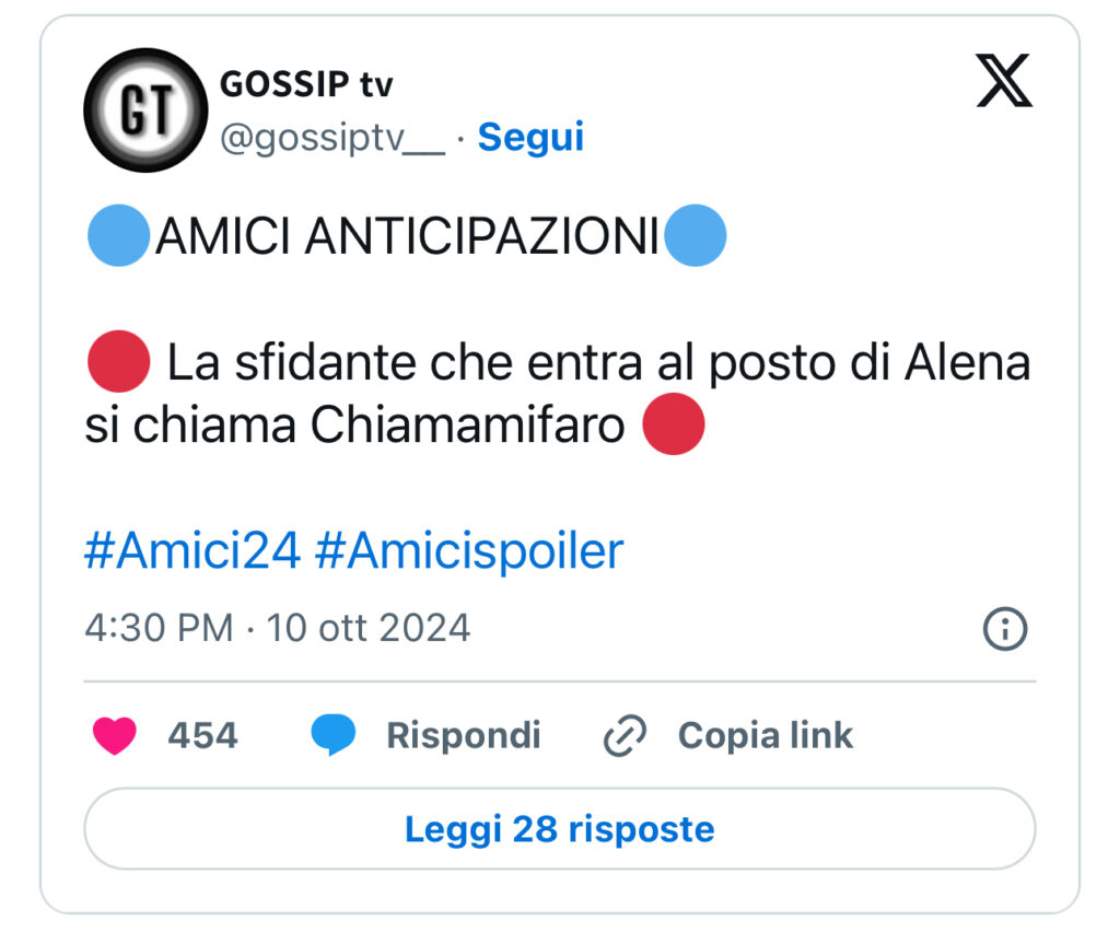 Amici, anticipazioni nuova puntata 3