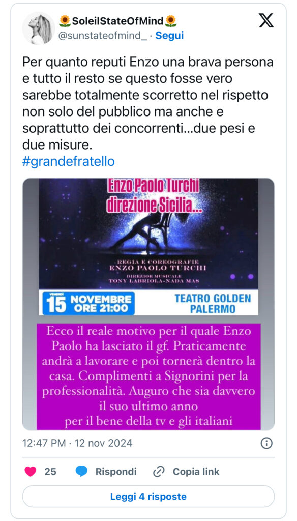 Grande Fratello, ecco perché Enzo Paolo ha lasciato 2