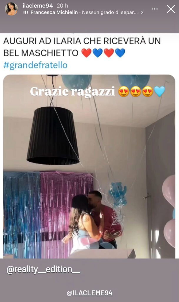 Grande Fratello, Ila scopre il sesso del suo bambino 2