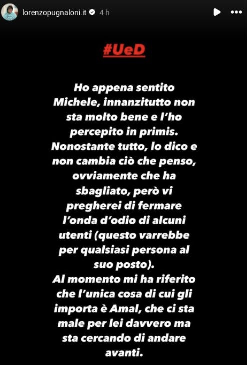 Uomini e donne, Michele rompe il silenzio dopo essere stato cacciato 2