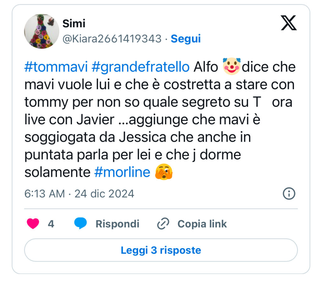 Grande Fratello, Tommaso ha un segreto 2