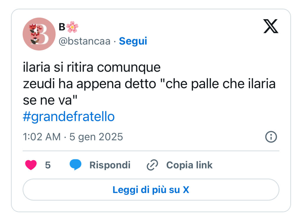 Grande Fratello, una concorrente abbandona 2