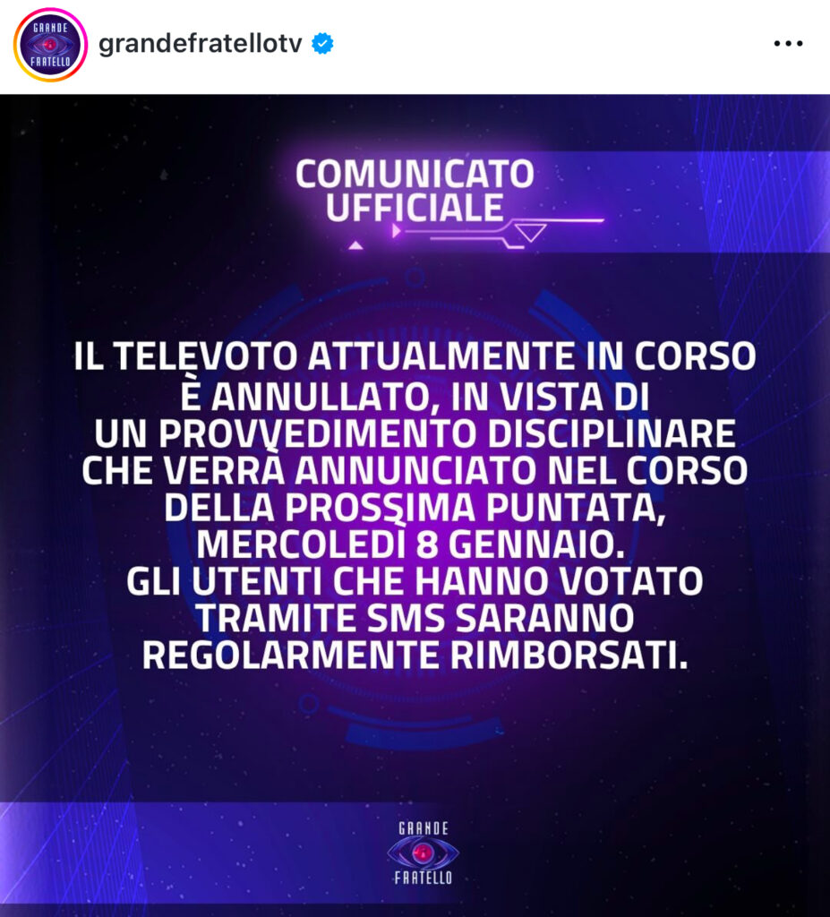 Grande Fratello, mercoledì ci sarà un provvedimento 2