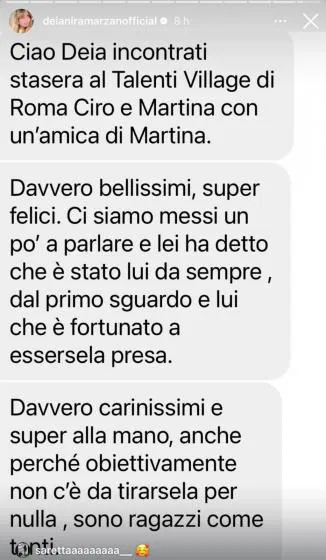 Uomini e donne, Martina e Ciro avvistati insieme 2