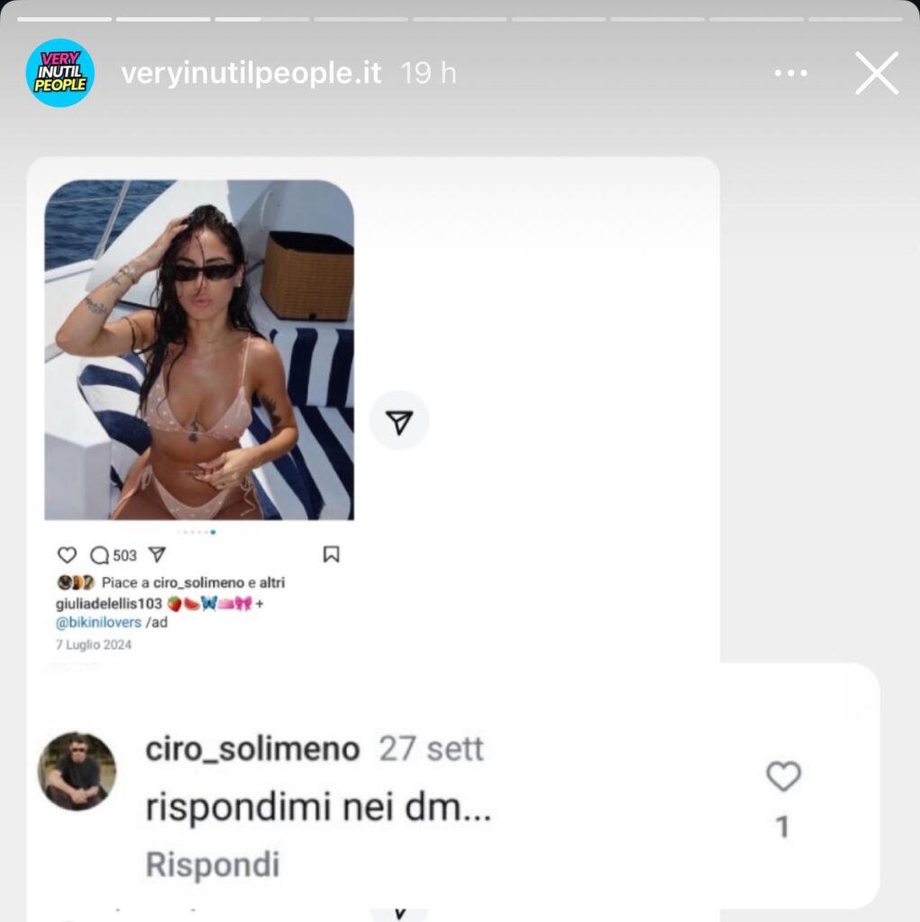 Uomini e donne, Ciro e quei commenti a quella tronista famosa 2