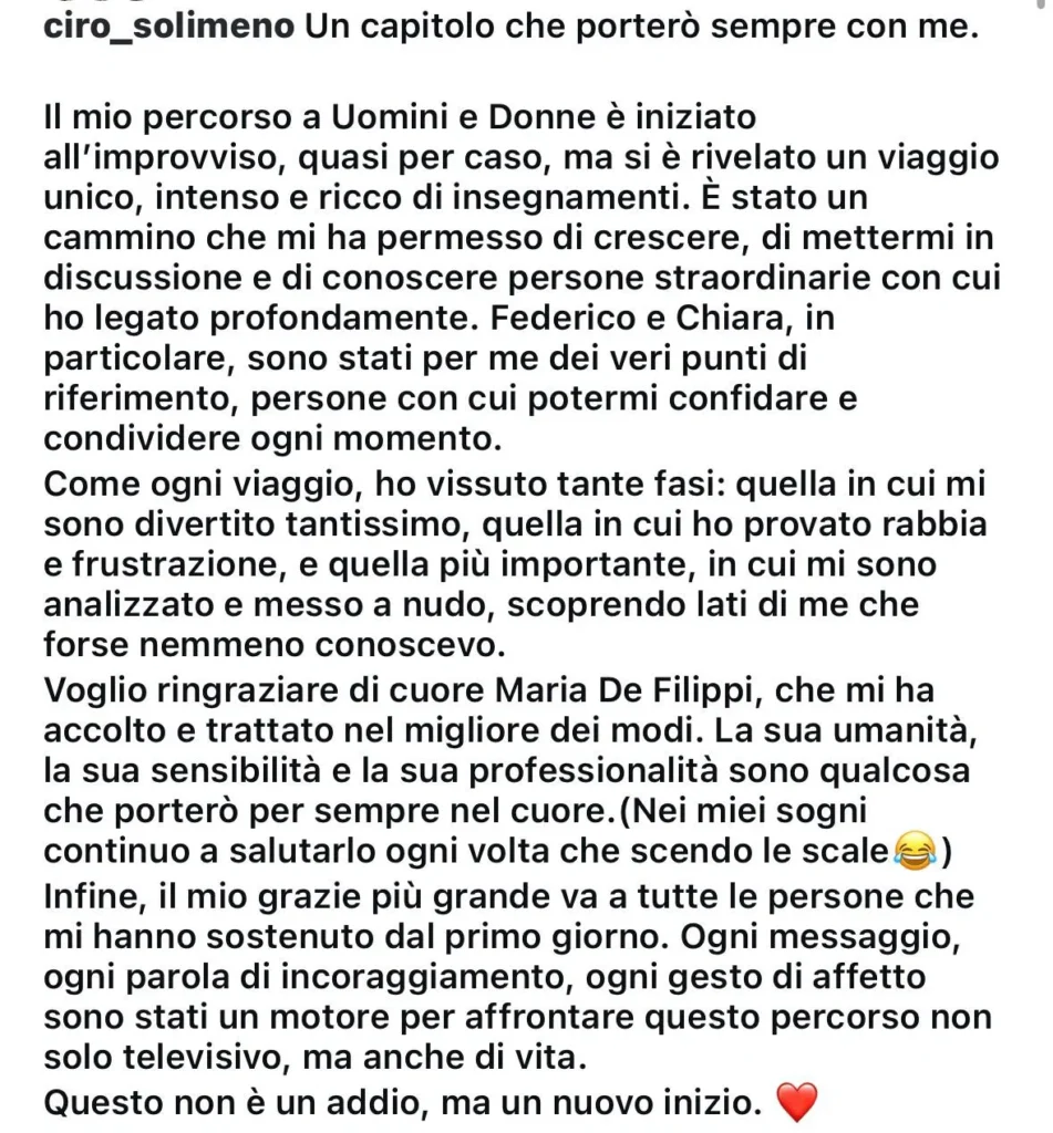 Uomini e donne, le prime parole di Martina e Ciro 2