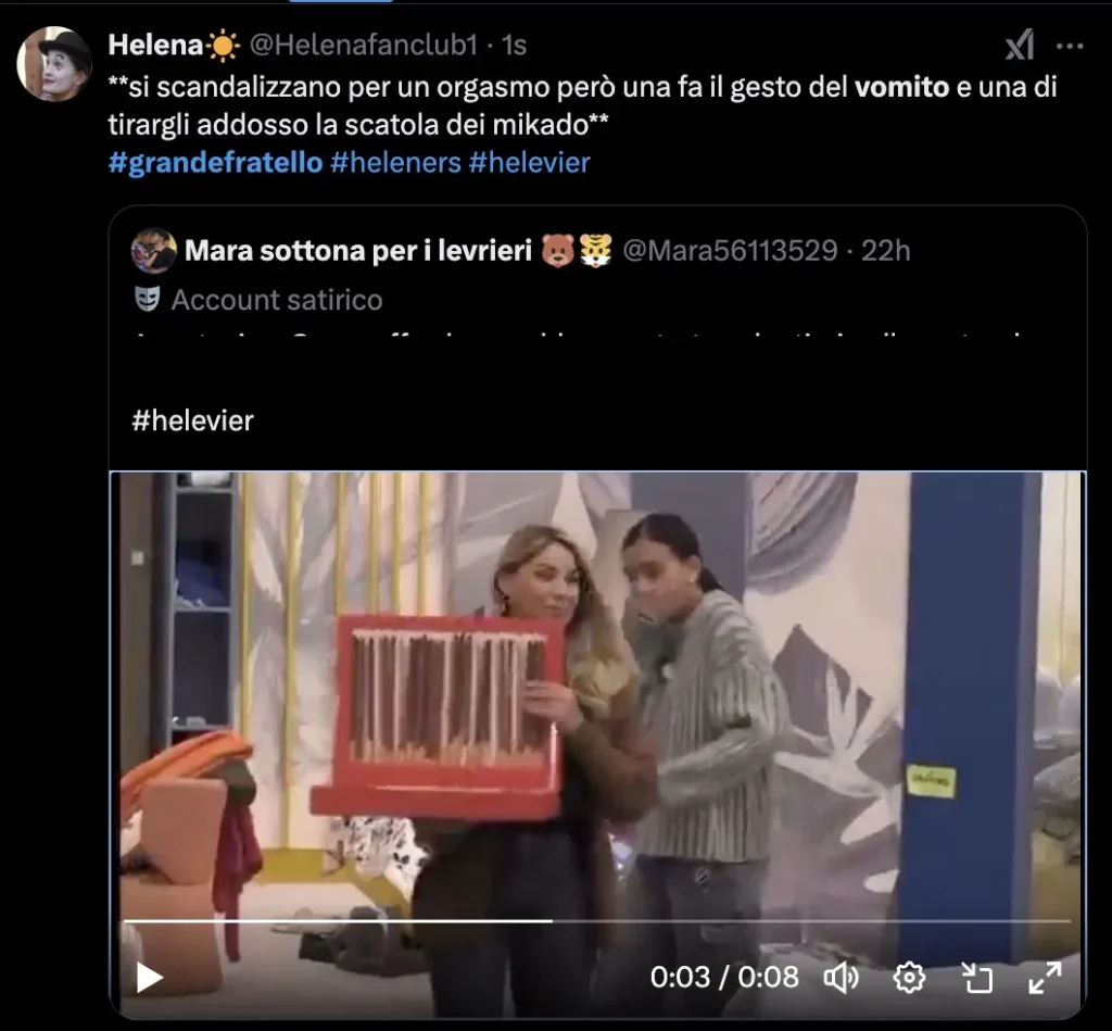 Grande Fratello, notte di passione per Helena e Javier 2