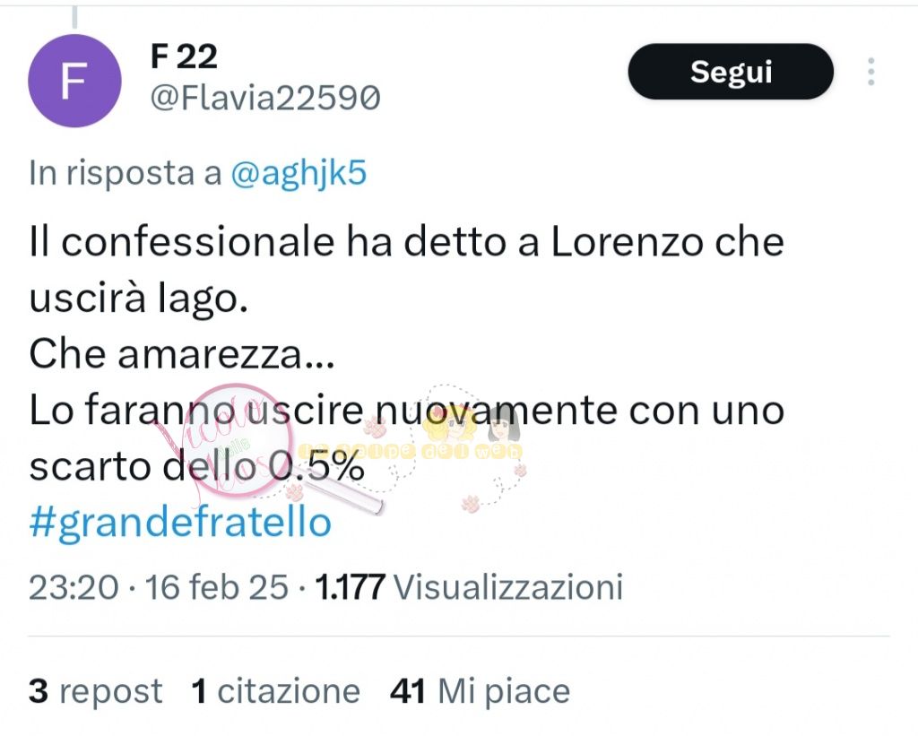 Grande Fratello, Lorenzo conosce l’eliminato di stasera? 3